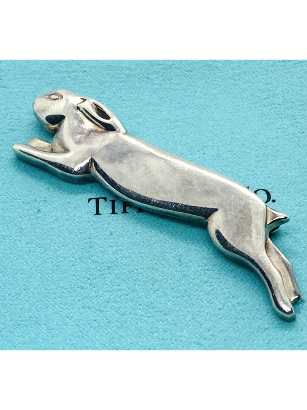 Tiffany & Co Sterling Silver 925 Rabbit Brooch